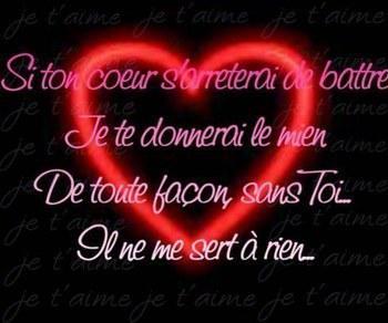 pour les gens qui aime qu elqu un